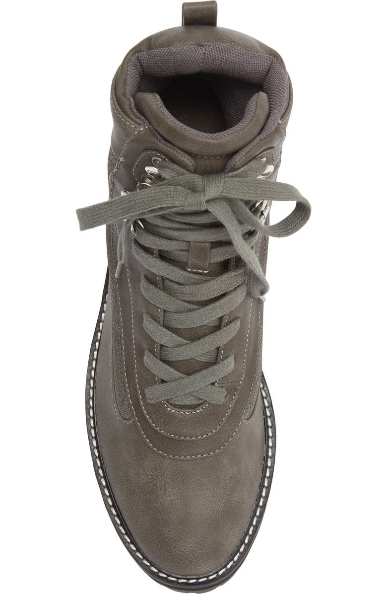 Coconuts by Matisse Summit Hiking Boot, Alternate, color, Charcoal