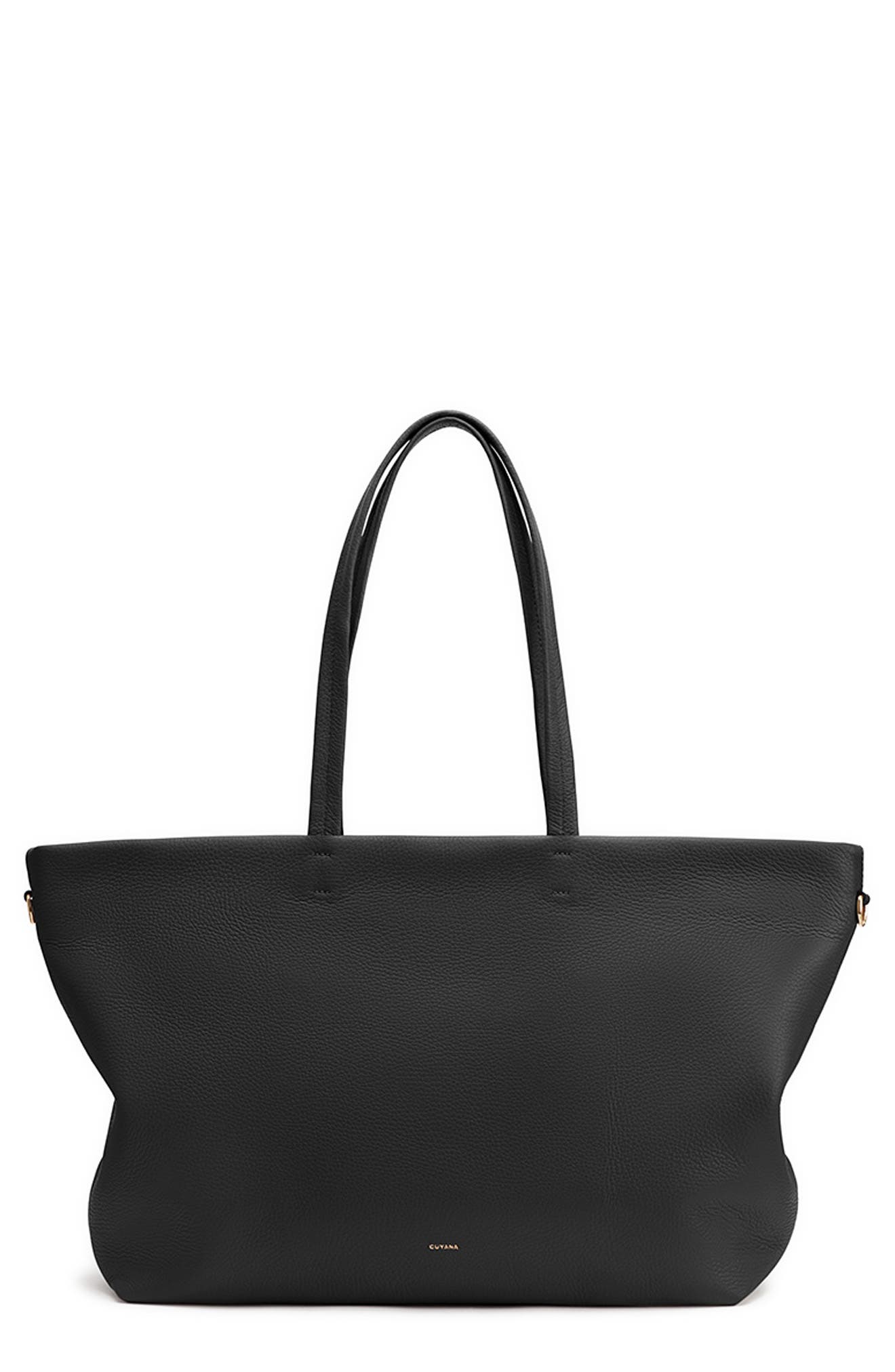 Cuyana Classic Easy Leather Zip Tote, Main, color, 
