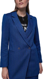 WILDFANG The Empower Jacquard Double Breasted Blazer