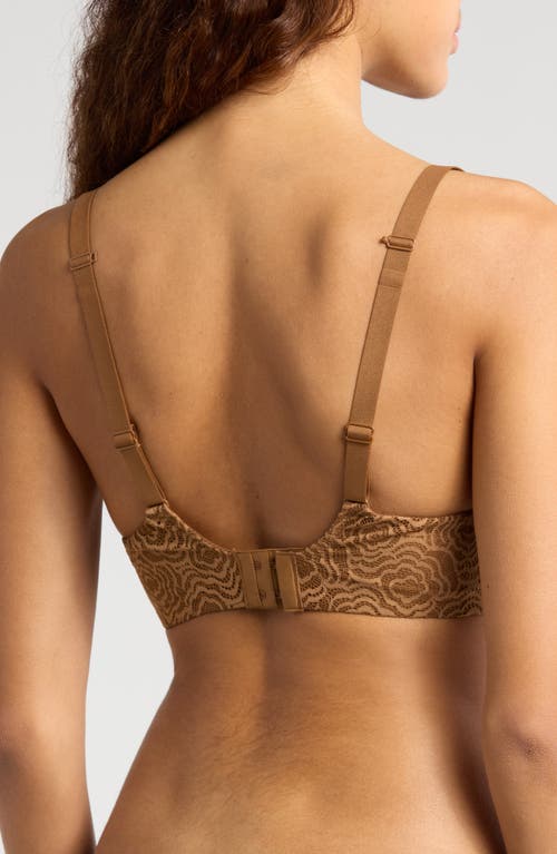 Chantelle Lingerie C Jolie Comfort Convertible T-shirt Bra In Brown