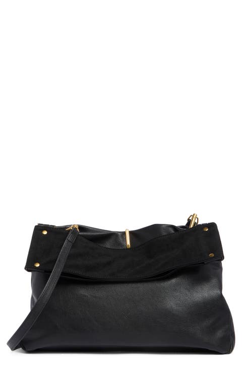 Max Faux Leather Clutch
