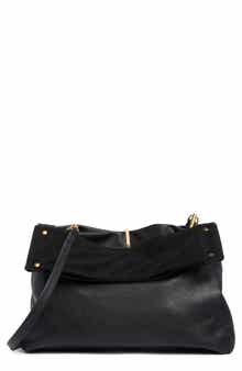 Max Faux Leather Clutch