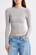 Free People Night Sky Studded Rib Top
