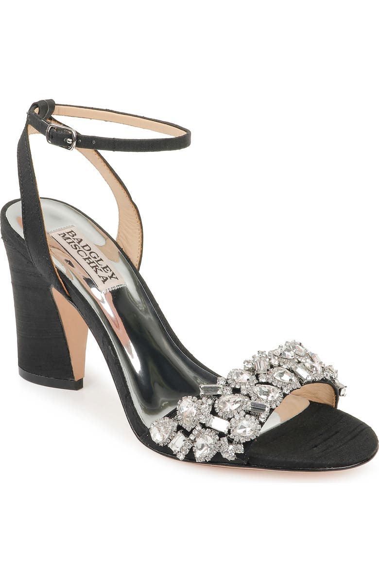 Badgley Mischka Collection Jill Ankle Strap Sandal, Main, color,