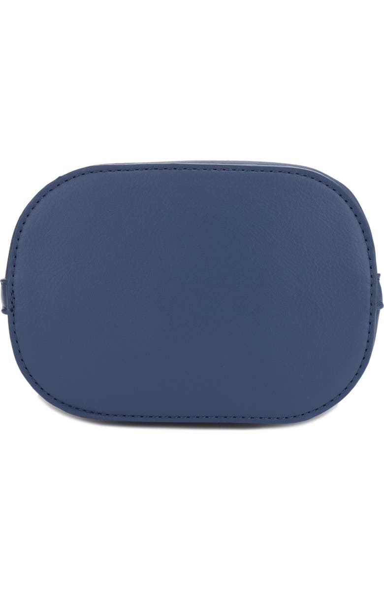 Mali + Lili Ella Denim & Vegan Leather Bucket Bag, Alternate, color,