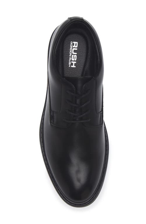 Rush By Gordon Rush Plain Toe Derby In Black