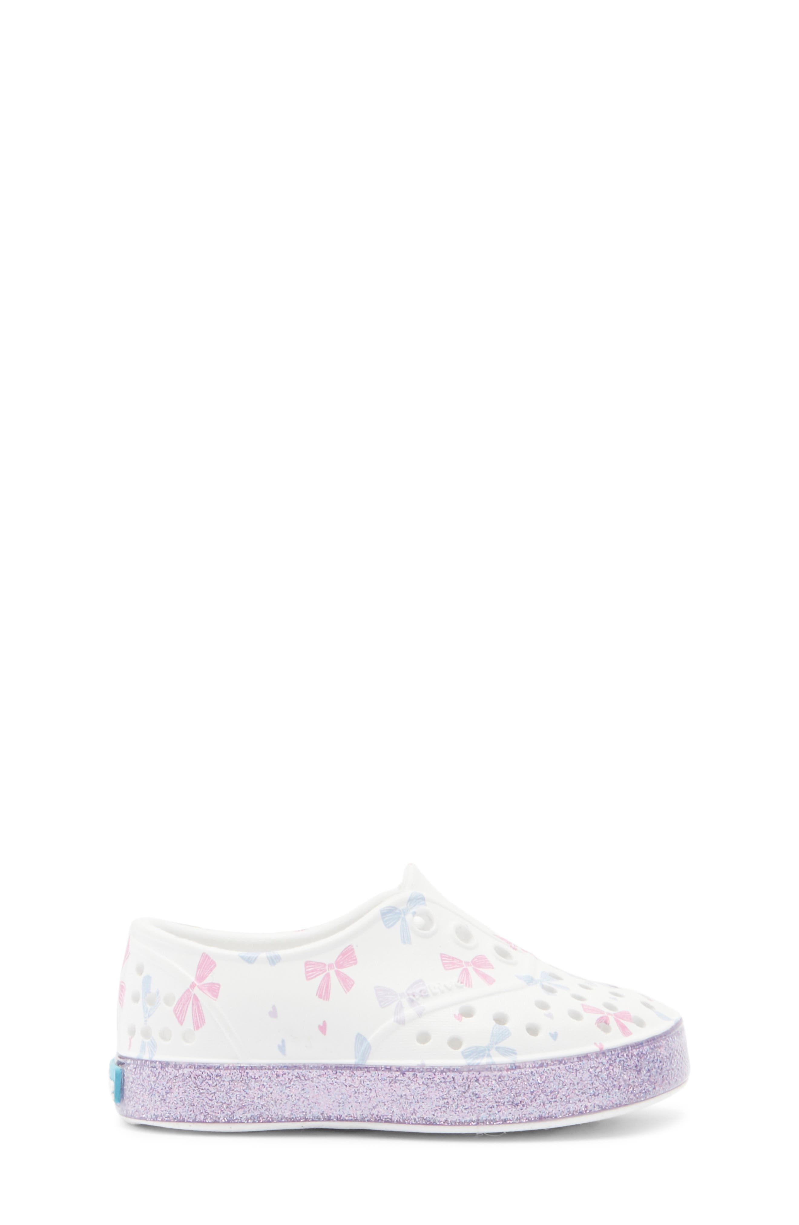 Native Shoes Kids' Miller Water Friendly Slip-On Sneaker, Alternate, color, Shlwht/ Troblng/ Hrtsbws
