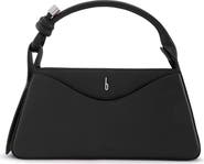 behno Melina Leather Crossbody Satchel