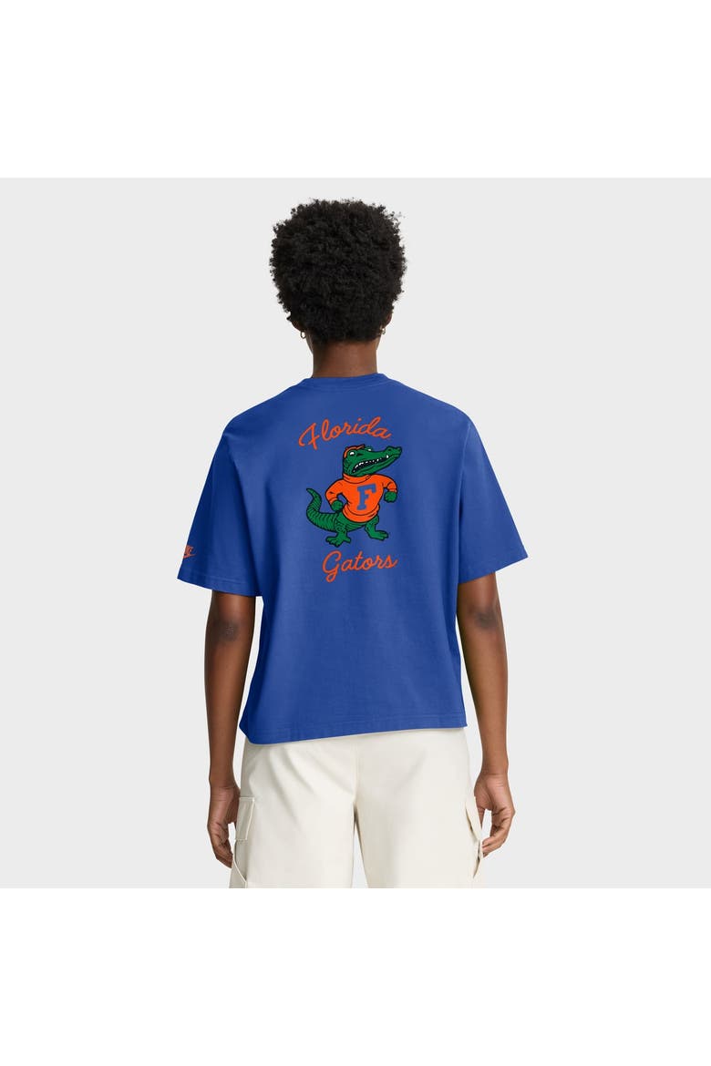 Women's Nike  Royal Florida Gators Legacy Pocket Boxy T-Shirt, Alternate, color, Royal