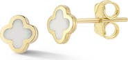 Ember Fine Jewelry Clover Stud Earrings