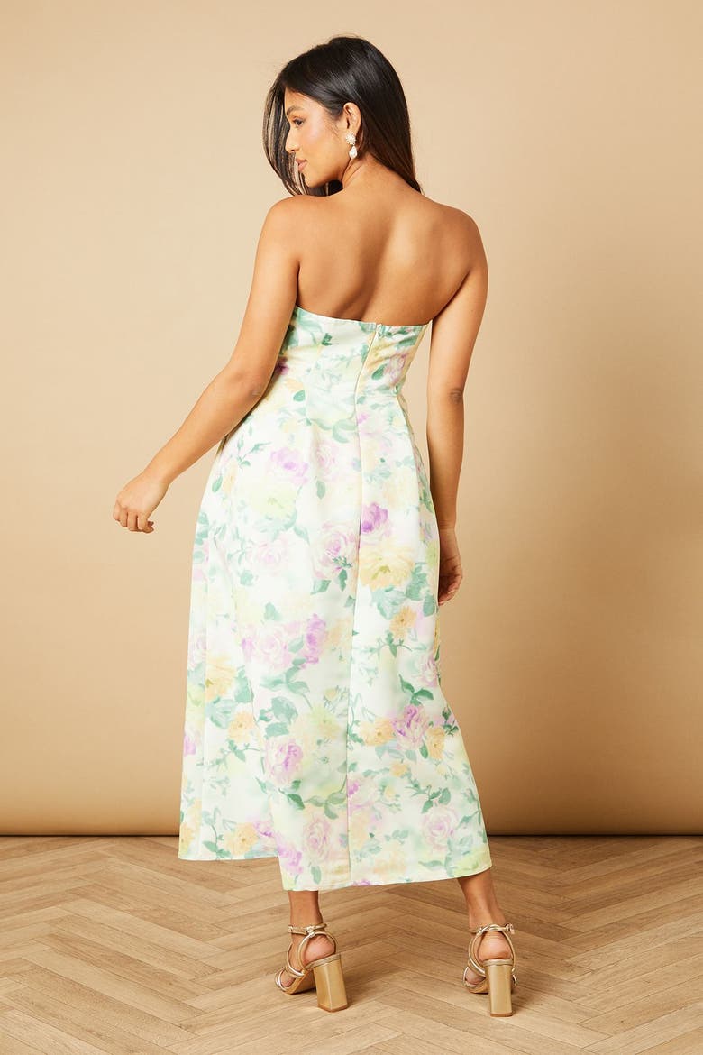 Petite Occasion Strapless Mini Dress, Alternate, color, Lilac