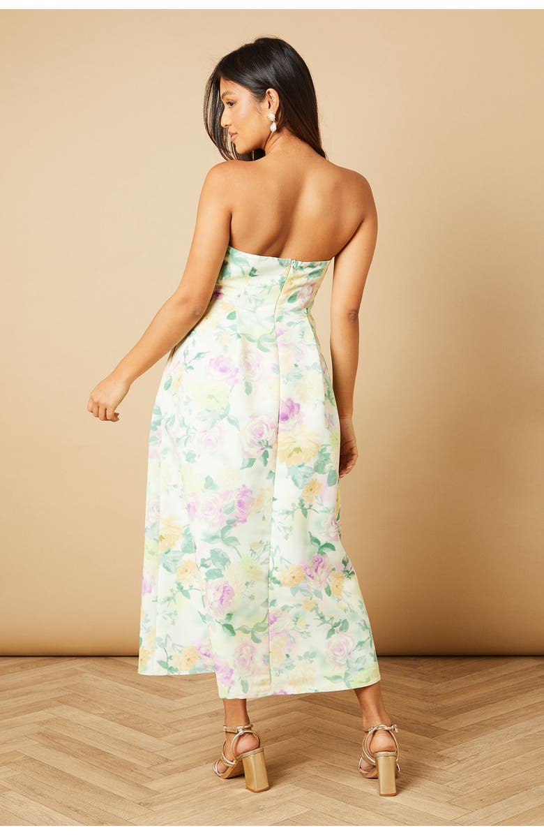Oasis Petite Occasion Strapless Mini Dress, Alternate, color, Lilac