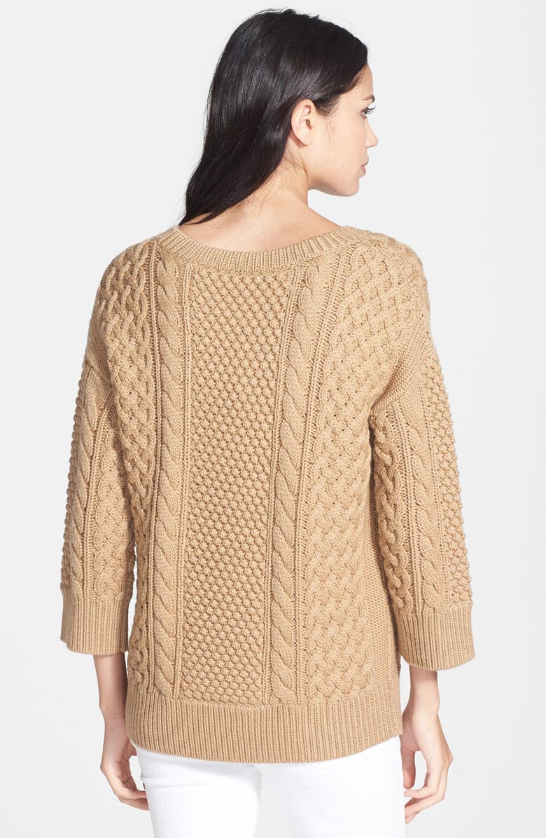 Trina Turk 'Haya' Merino Wool Sweater, Alternate, color, 