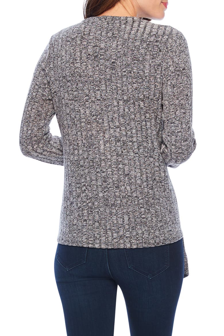 Champion Rib Tie Top, Alternate, color, BLACK MIX