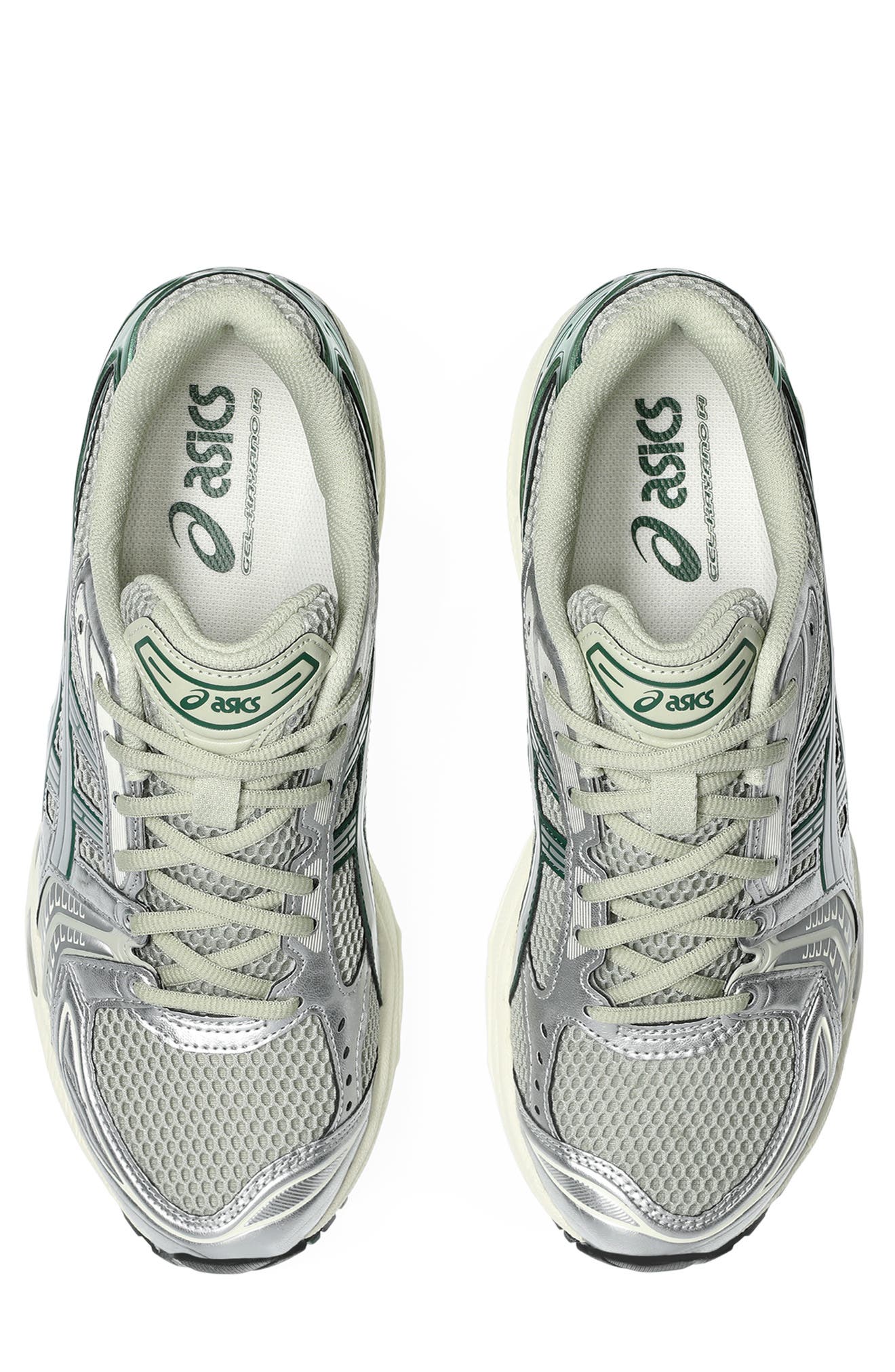 ASICS<sup>®</sup> Gender Inclusive GEL-KAYANO<sup>®</sup> 14 Sneaker, Alternate, color, Dried Leaf Green/ Pure Silver