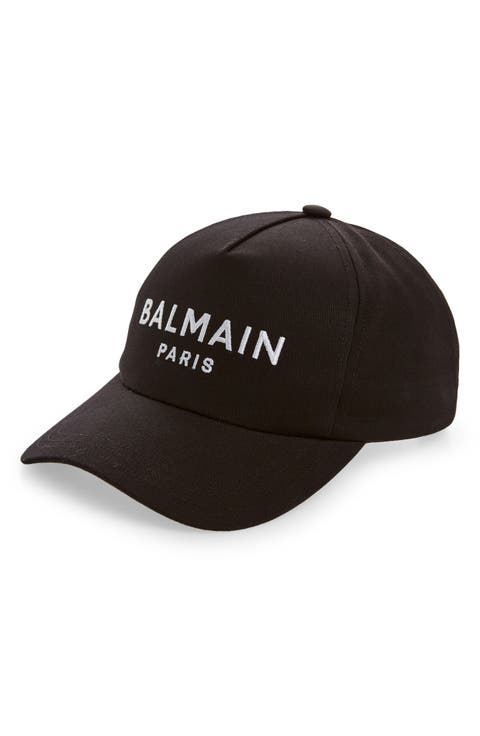 Embroidered Logo Cotton Twill Baseball Cap