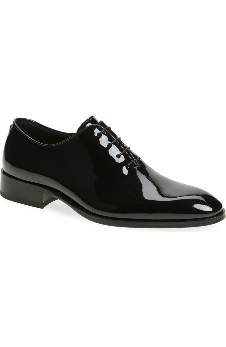 BOSS Rill Patent Leather Oxford, Main, color,