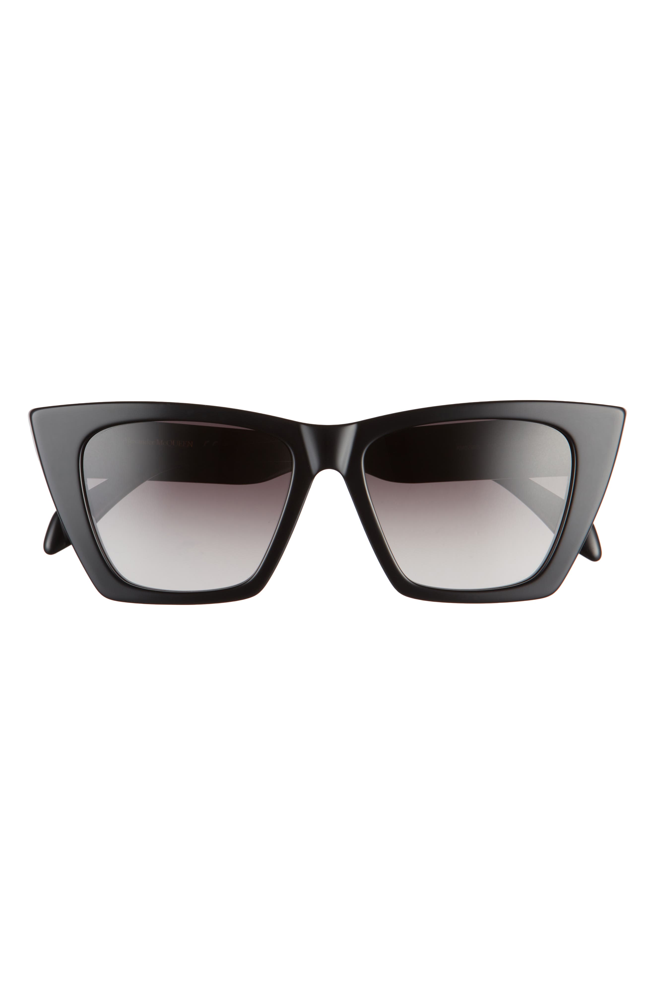 Alexander McQueen 54mm Gradient Cat Eye Sunglasses