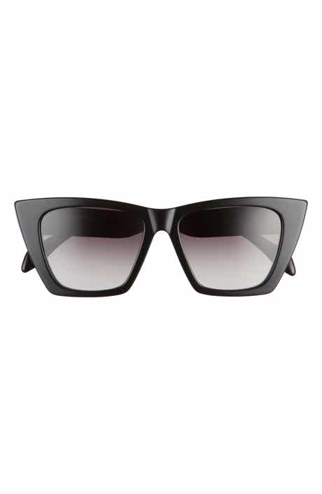 Alexander McQueen 54mm Gradient Cat Eye Sunglasses