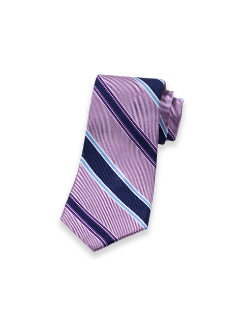 Patterned Woven Silk Tie