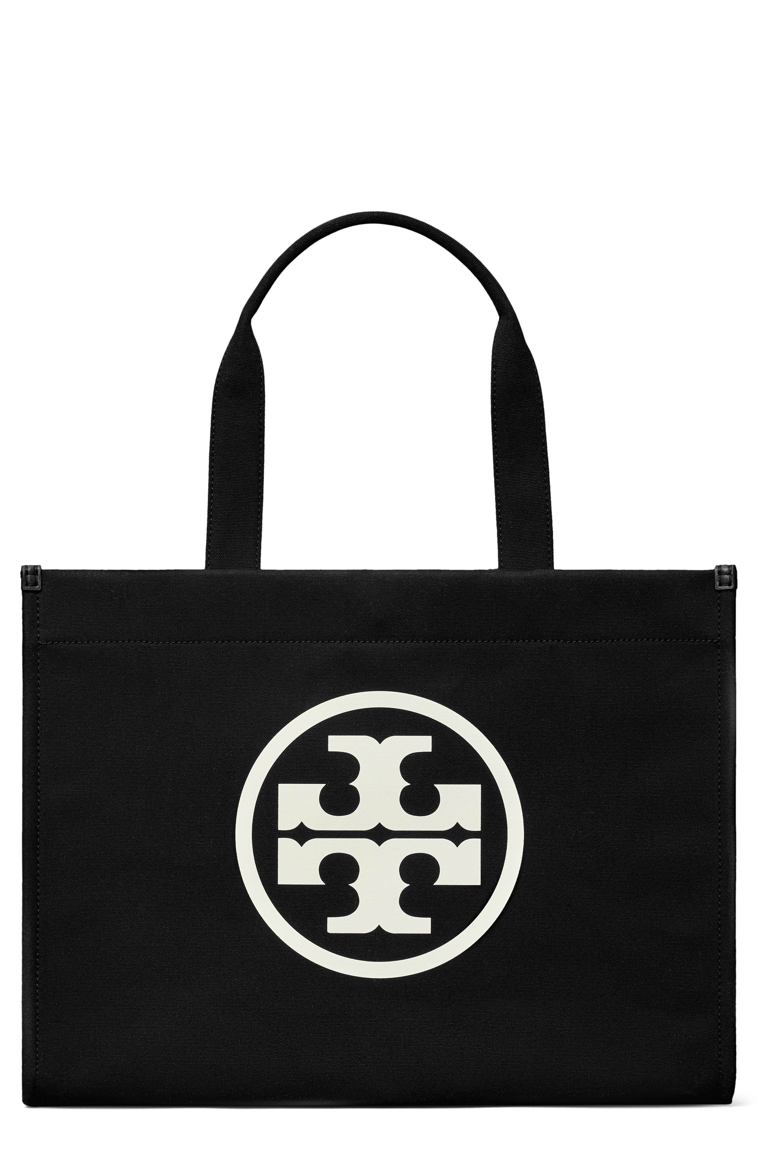Tory Burch Ella Canvas Tote, Main, color, 