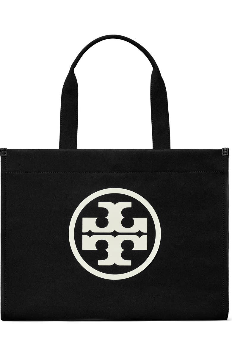 Tory Burch Ella Canvas Tote, Main, color,