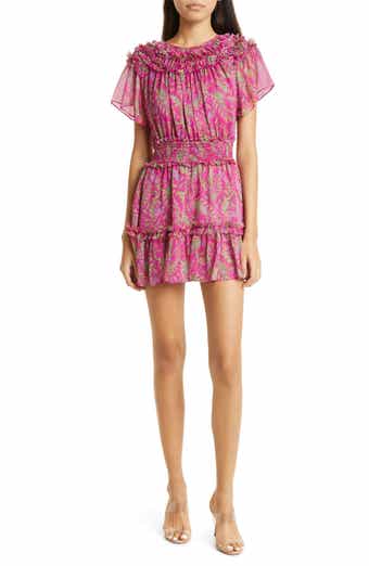 Siobahn Paisley Ruffle Dress