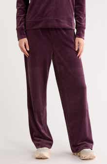 APANA Ribbed Velour Pull-On Pants