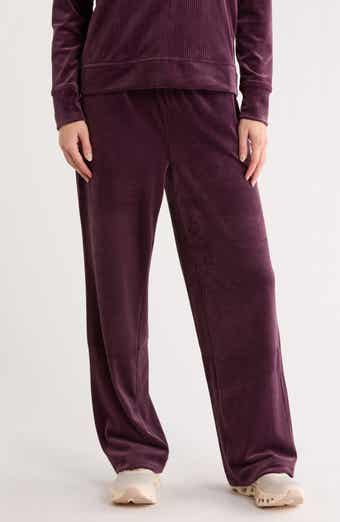 APANA Ribbed Velour Pull-On Pants