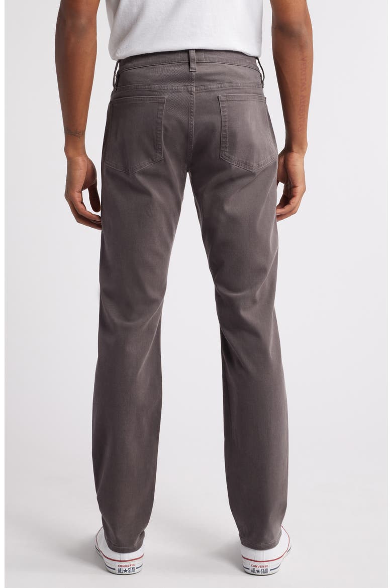 L'Homme Slim Fit Five-Pocket Twill Pants, Alternate, color, SLATE GRAY