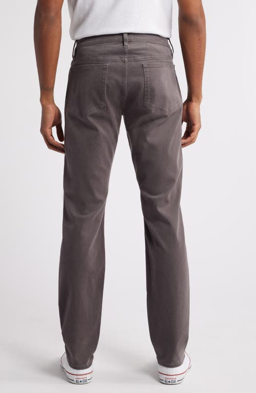 Frame L'homme Slim Fit Five-pocket Twill Pants In Slate Gray