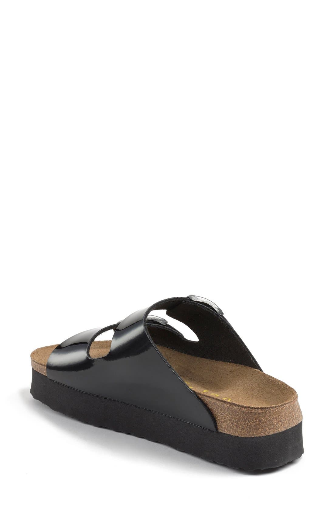 Birkenstock Papillio by Birkenstock 'Arizona' Birko-Flor Platform Sandal, Alternate, color, 