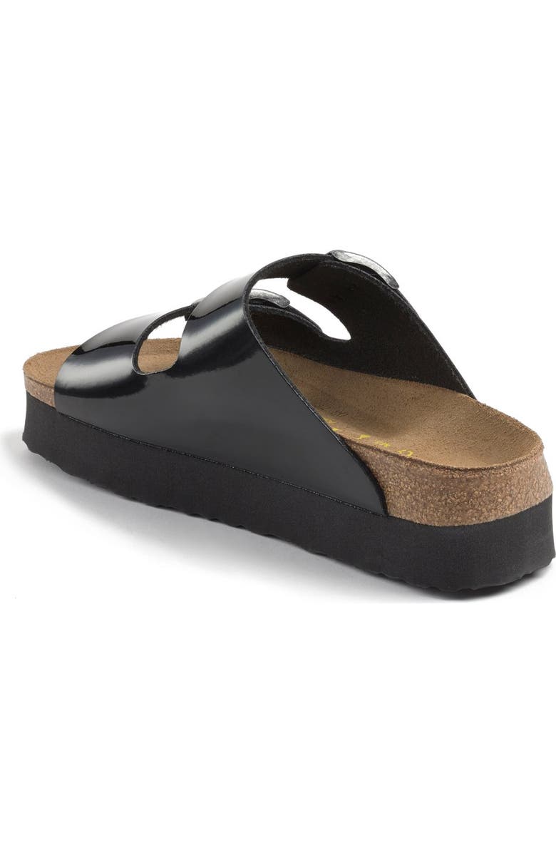 Birkenstock Papillio by Birkenstock 'Arizona' Birko-Flor Platform Sandal, Alternate, color,