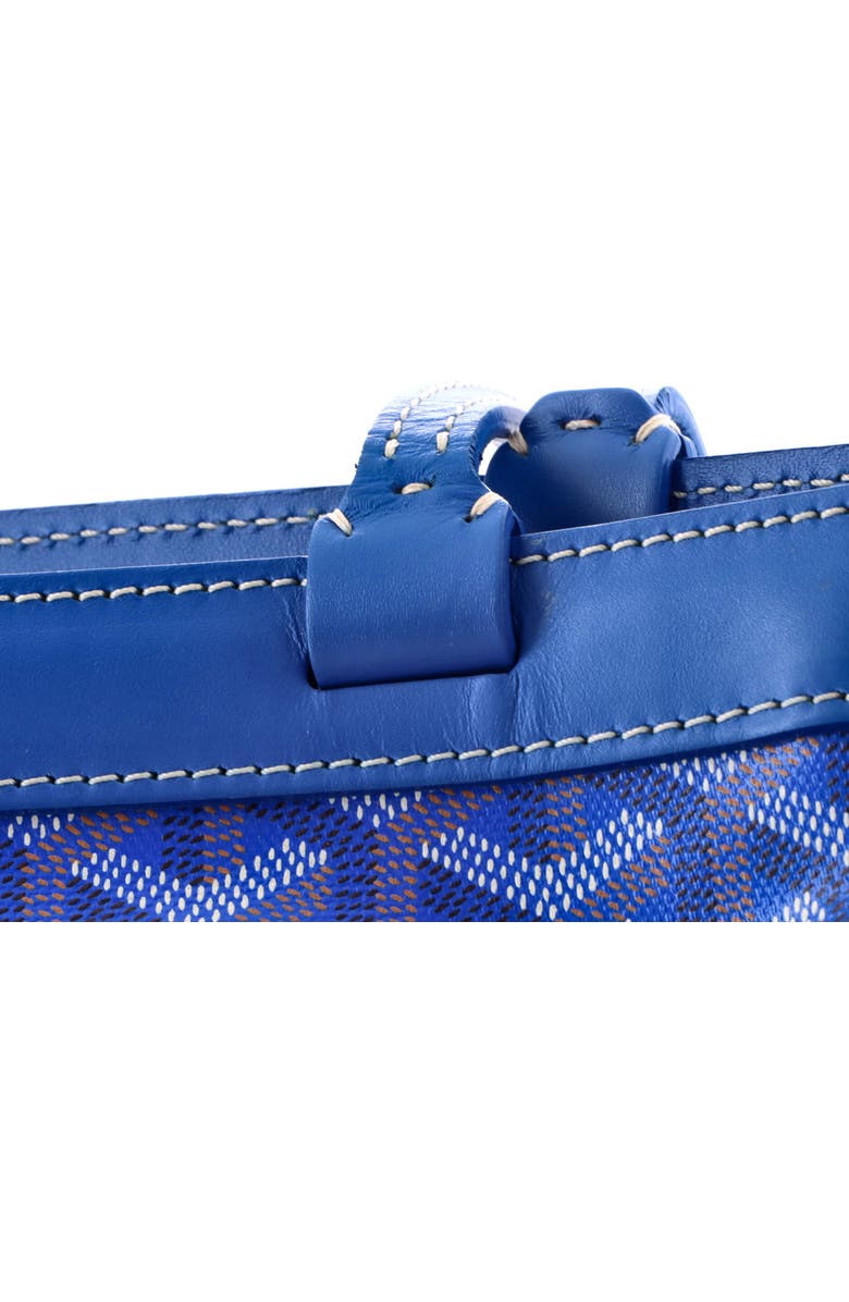 Pre-Owned Goyard Bellechasse Bag Coated Canvas PM, Alternate, color, Blue