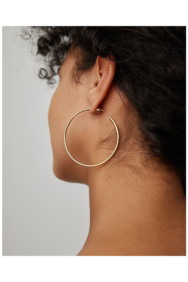 Thread Hoops, 2-Inch, Alternate, color, GOLD