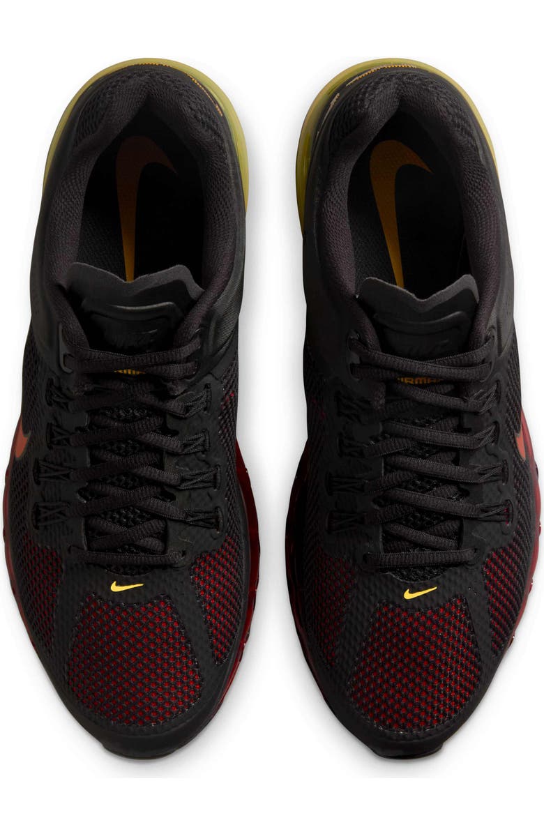 Nike Air Max 2013 Sneaker, Alternate, color, Black/ Red/ Laser Orange