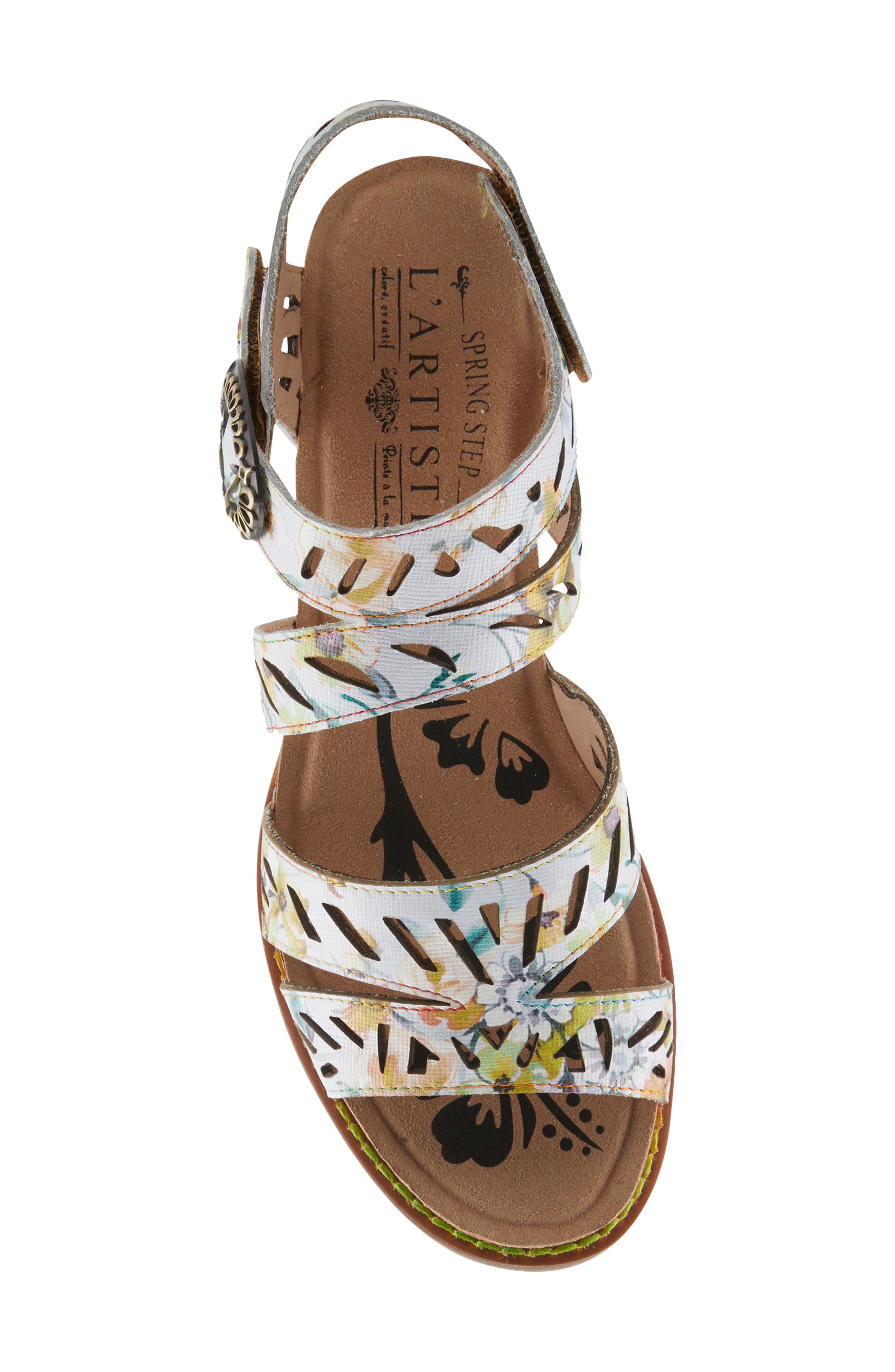 L'Artiste by Spring Step Abreeze Ankle Strap Sandal, Alternate, color, 