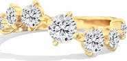 Everlee Starlight Curved Lab Diamond Ring in 14K