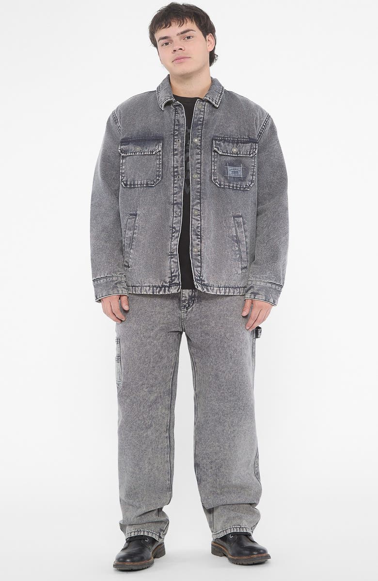 GUESS ORIGINALS Go Canvas Denim Jacket, Alternate, color,