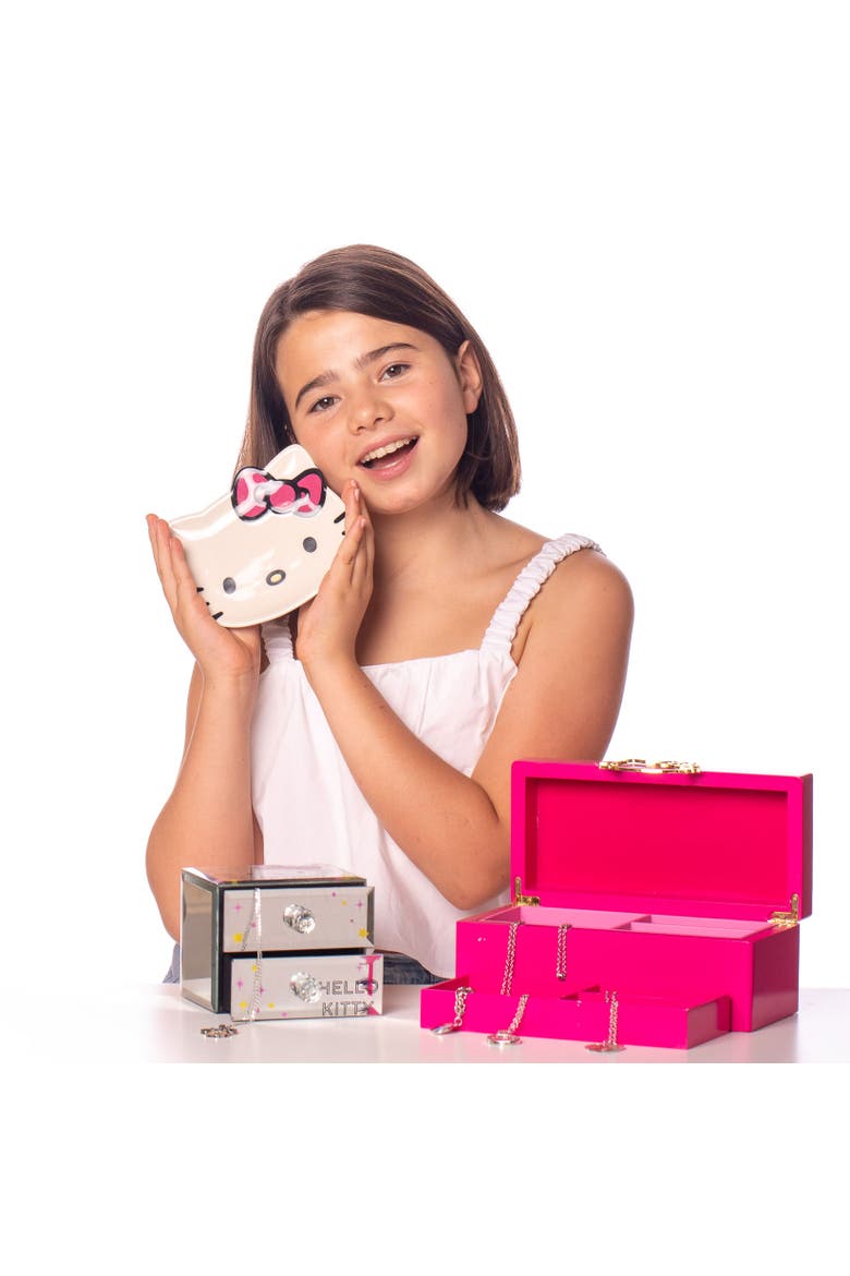 Pink Jewelry Box, Alternate, color, Pink
