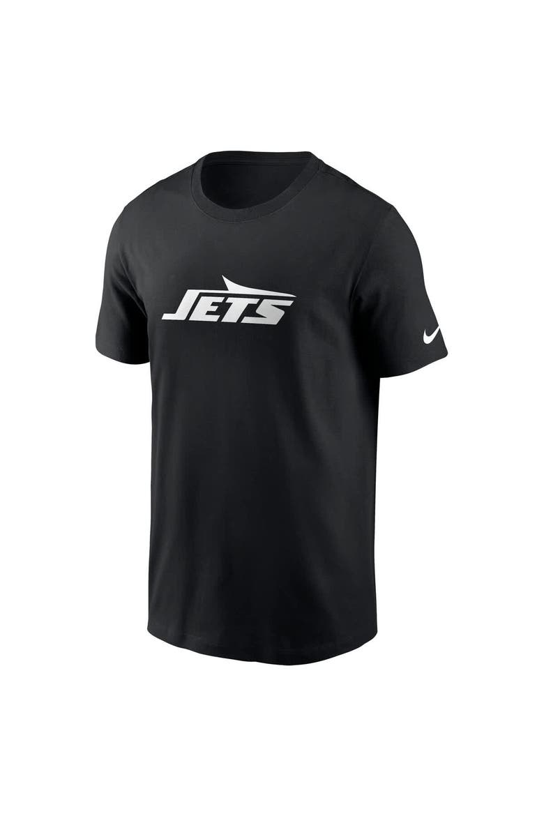 Men's Nike Black New York Jets Primary Logo T-Shirt, Alternate, color, Black
