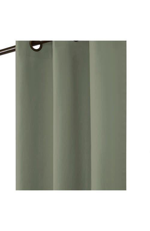 Outdoor Decor By Commonwealth Set Of 2 Cotton Curtain Panels In Green