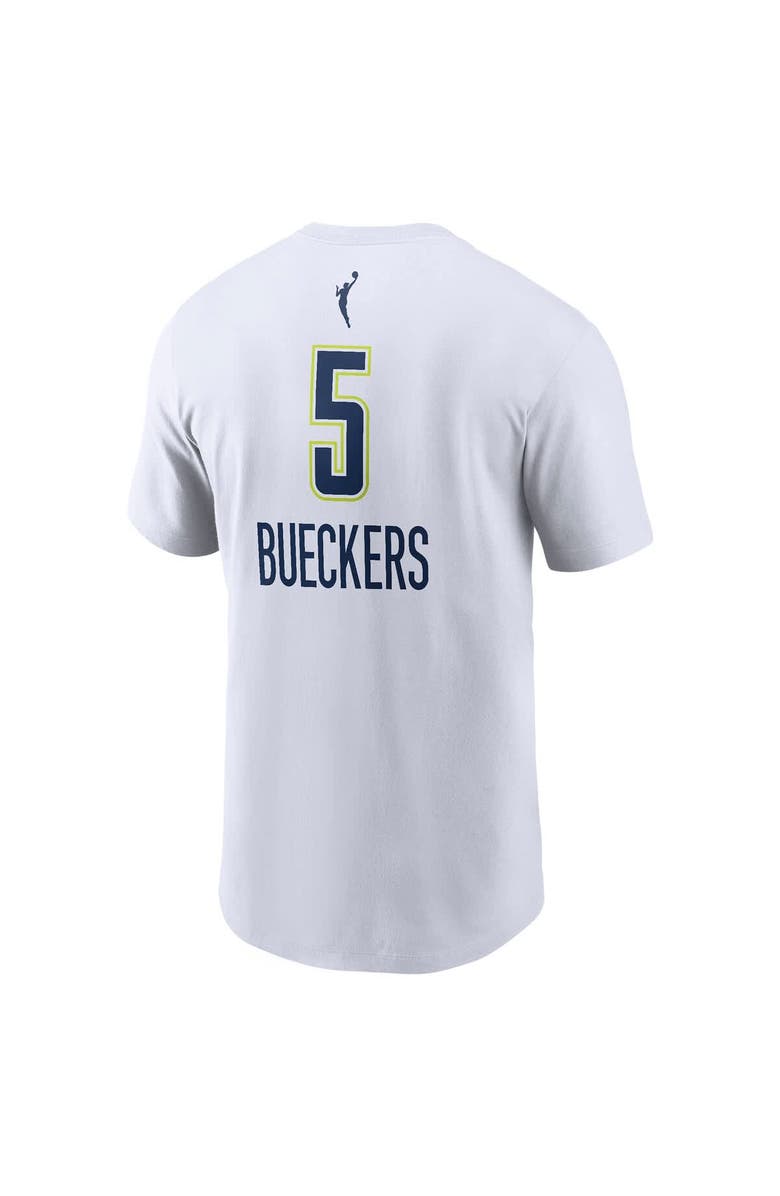 Nike Men's Nike Paige Bueckers White Dallas Wings 2025 WNBA Draft Heroine Edition Name & Number T-Shirt, Alternate, color, White