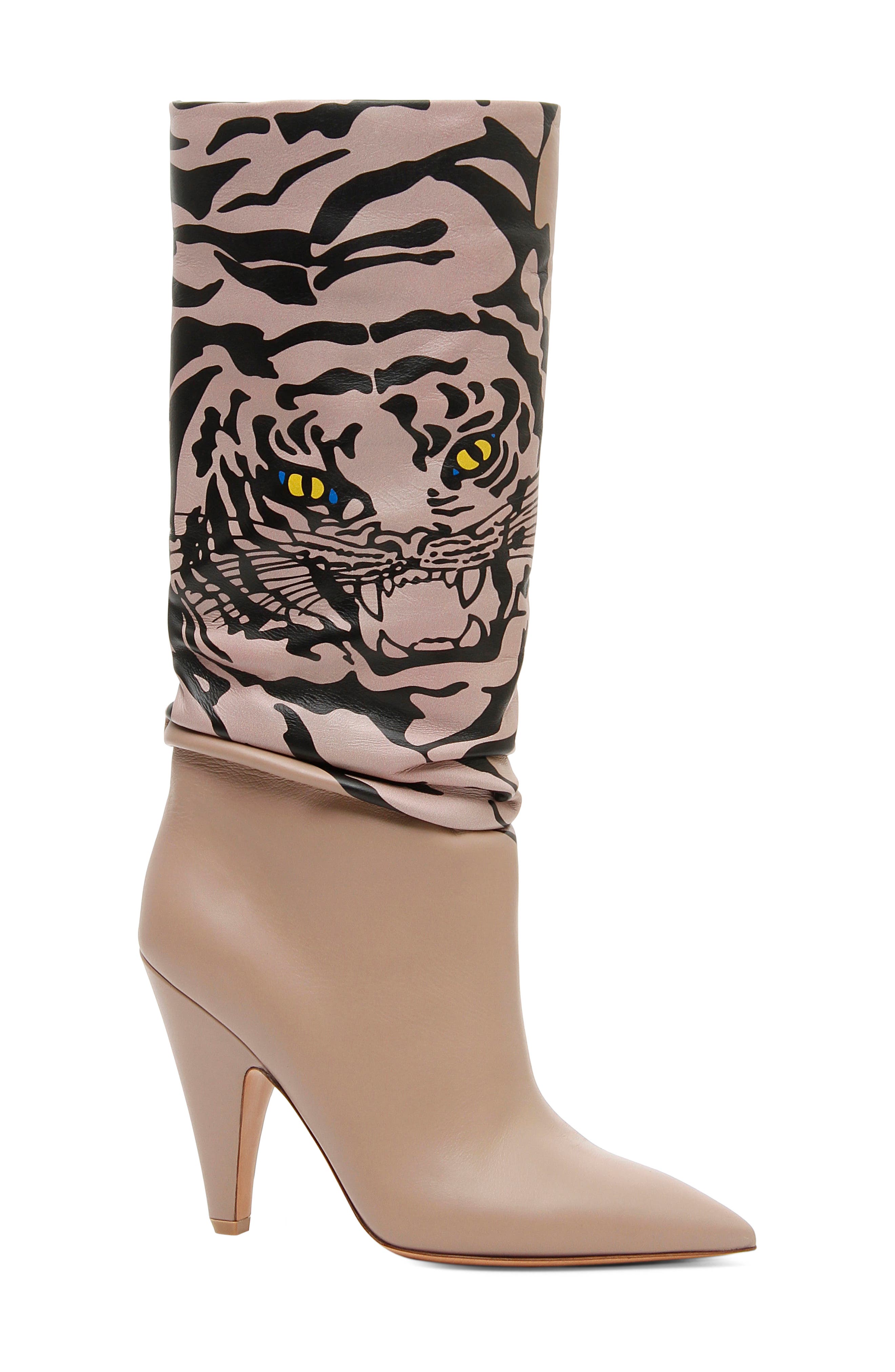 Tiger Slouch Boot, Main, color, POUDRE