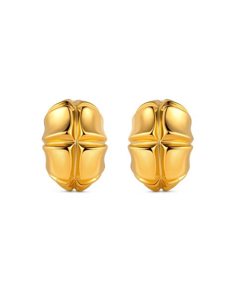 Rattan Clip-on Earring