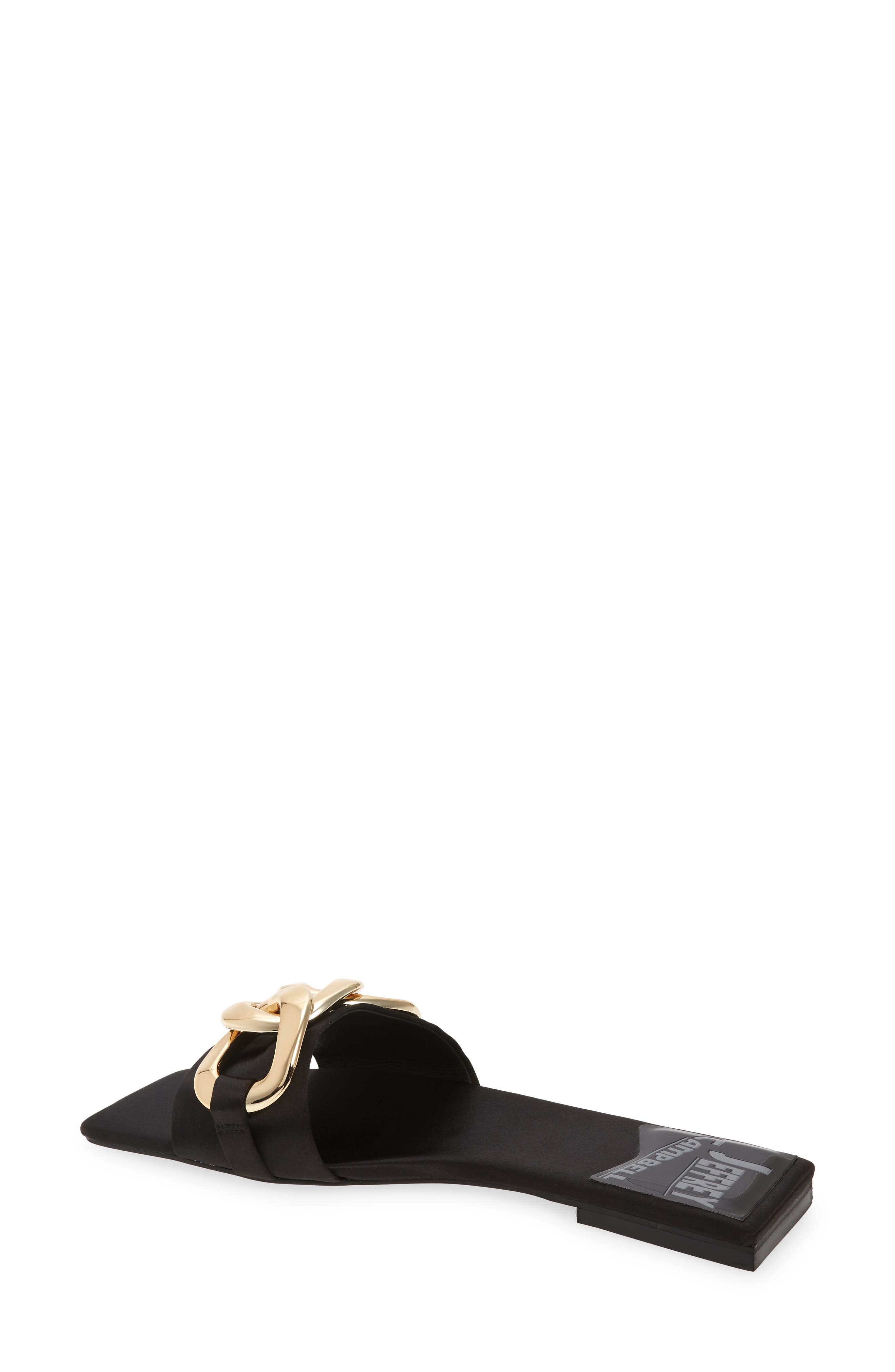 Jeffrey Campbell Park Chain Slide Sandal, Alternate, color, 
