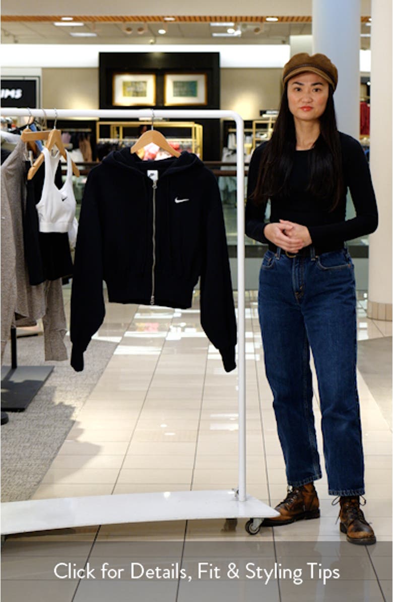 Sportswear Phoenix Fleece Crop Hoodie, sales video thumbnail