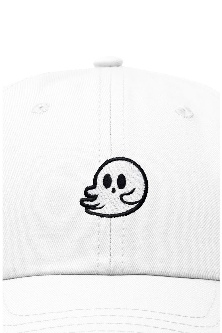 Whisper Ghost Dad Cap, Alternate, color, White