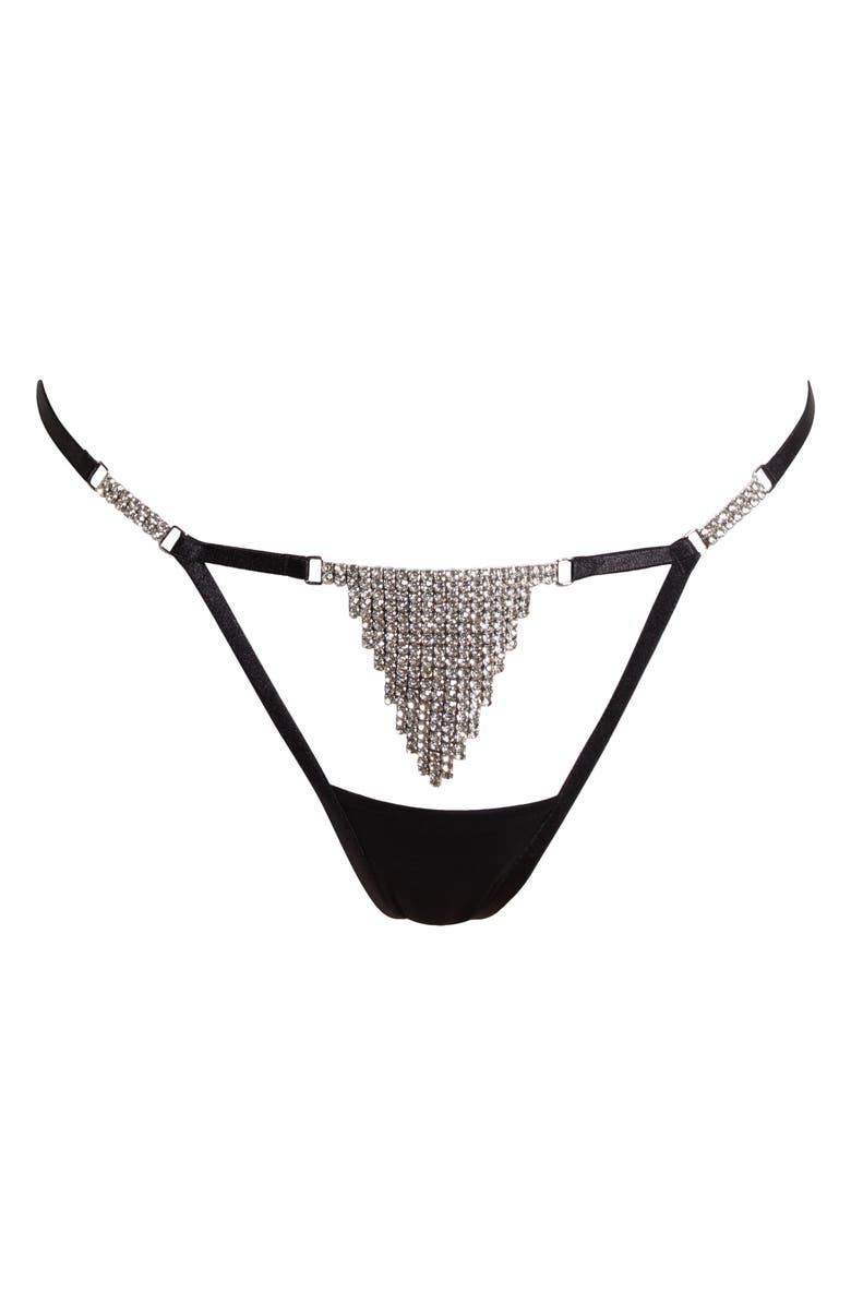 Bluebella Susu Embellished Thong, Main, color,