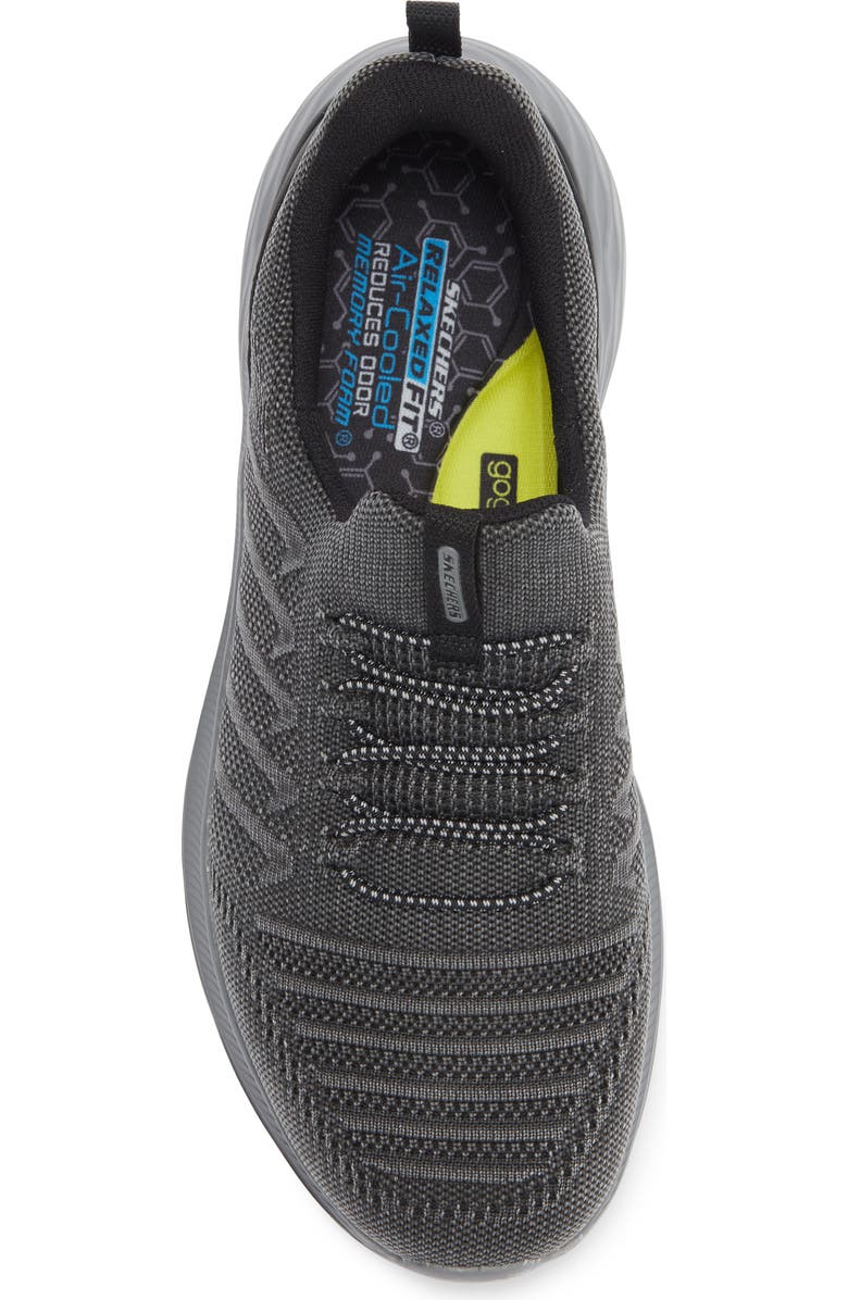 SKECHERS Relaxed Fit<sup>®</sup> Garner Slip-On Sneaker, Alternate, color, Black